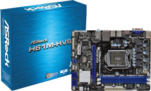 Asrock  H61M-HVS - BOX