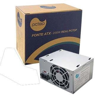 Fonte atx Pctop FAPT200 - BOX