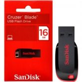 Pen Drive SanDisk Cruzer Blade 16GB